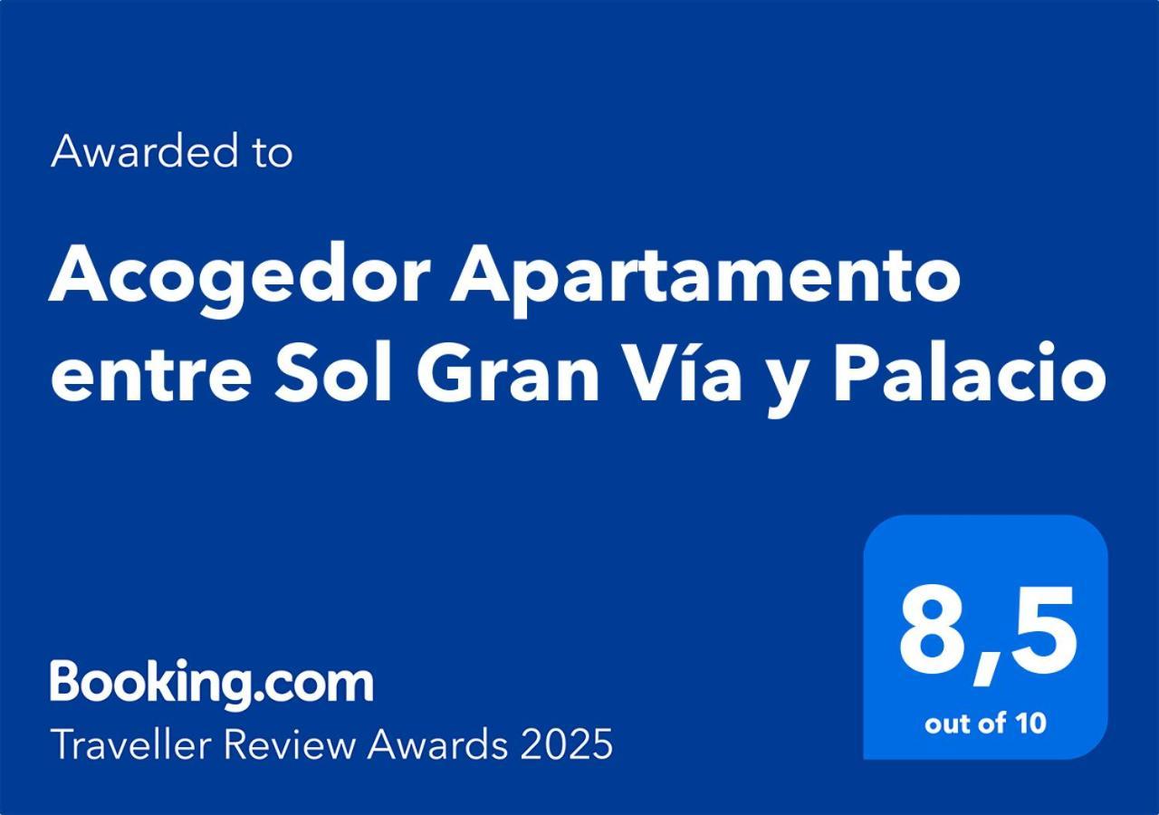 Acogedor Apartamento Entre Sol Gran Via Y Palacio Μαδρίτη Εξωτερικό φωτογραφία